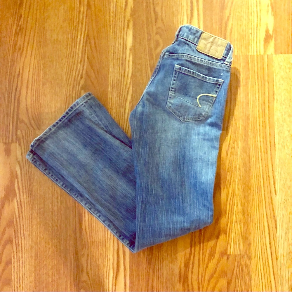 AMERICAN EAGLE HIPSTERS JEANS SIZE 2R